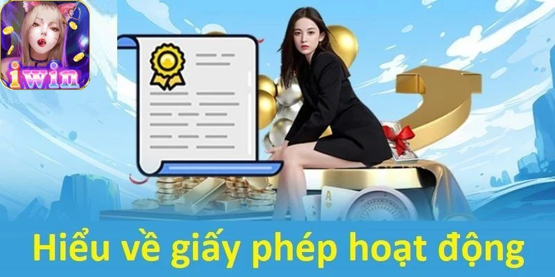Giao diện hiện đại và chuyên nghiệp của giấy phép hoạt động iwin68